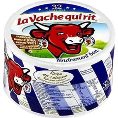 La Vache (Laughing Cow) Cheese Triangles 32 Pcs - Rokomari